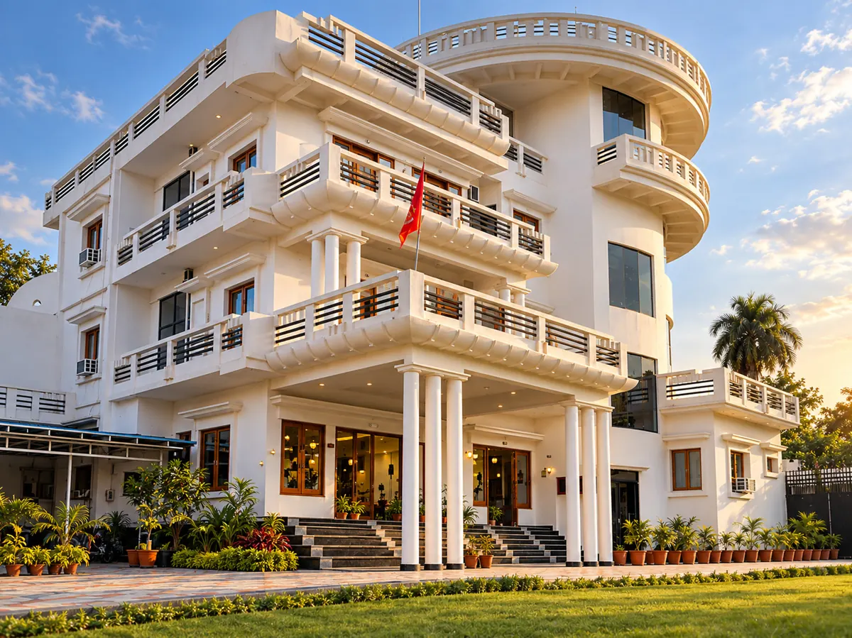 Panchvati Hotel exterior in Bahraich, Uttar Pradesh